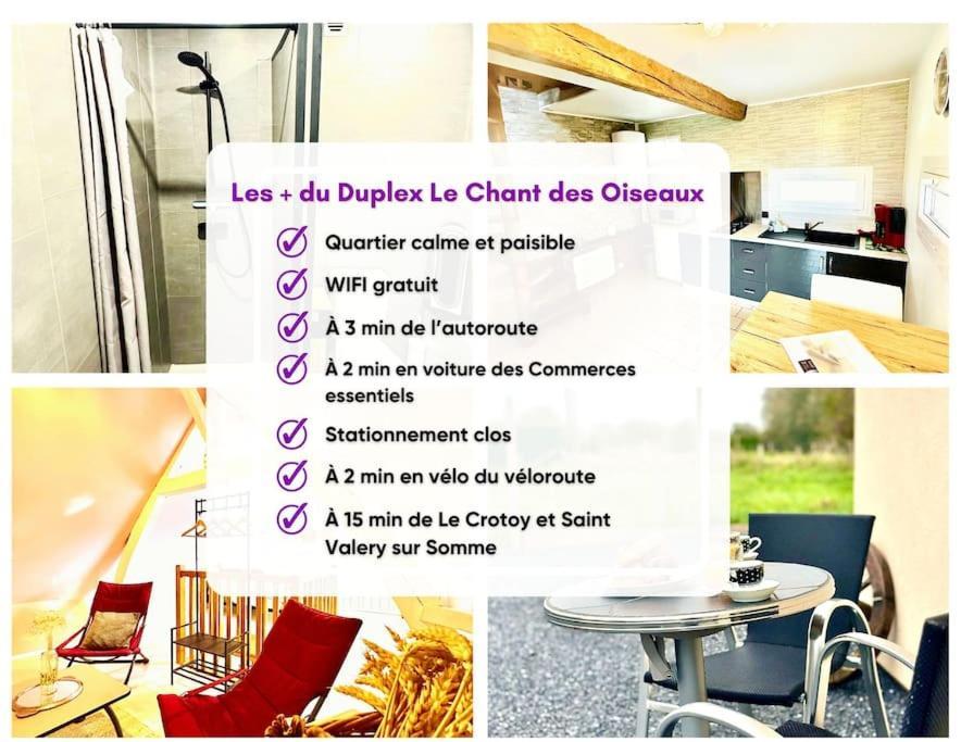 Duplex Le Chant Des Oiseaux Abbeville Exteriér fotografie